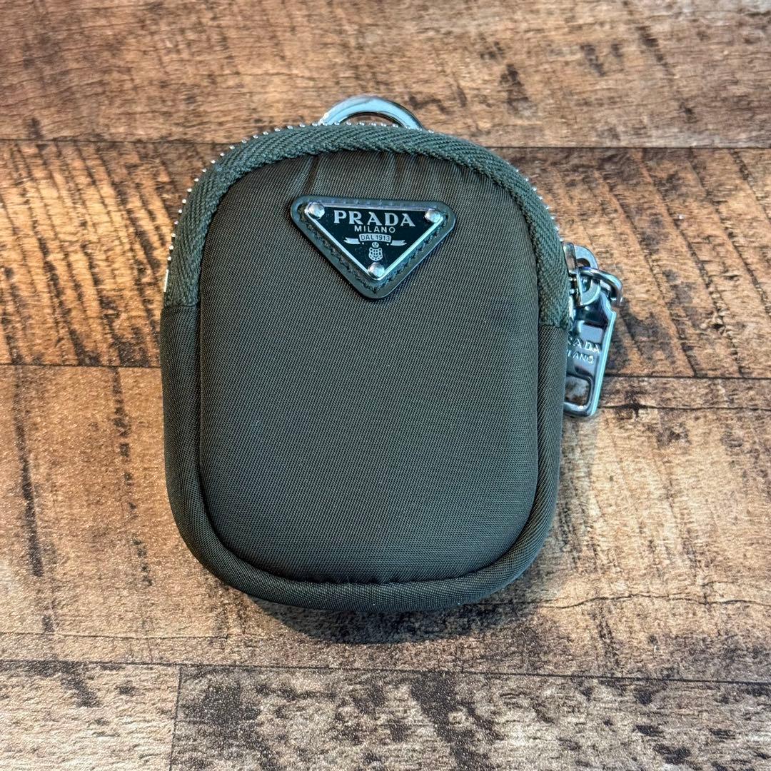 PRADA プラダ モノリス コンバットブーツ Re-Nylon カーキ ポーチ