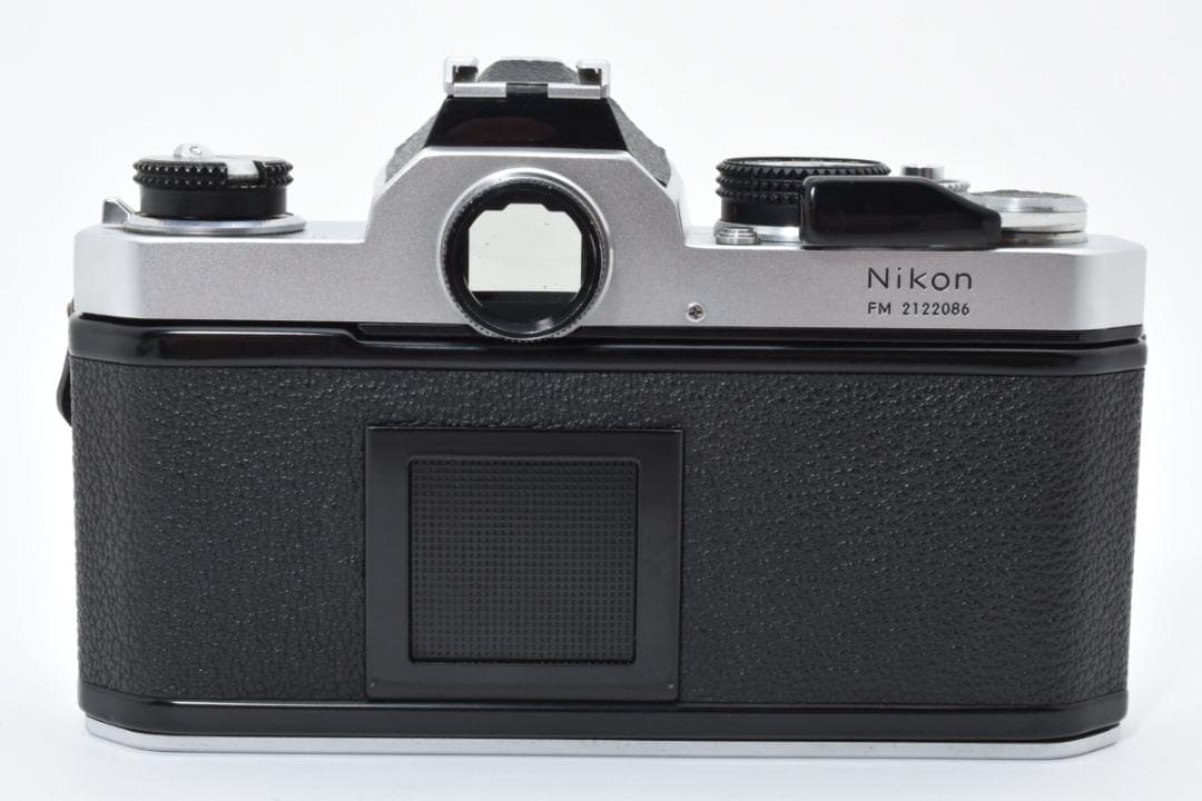 超美品 NIKON FM シルバー フィルムカメラ　モルト新品交換済 M258