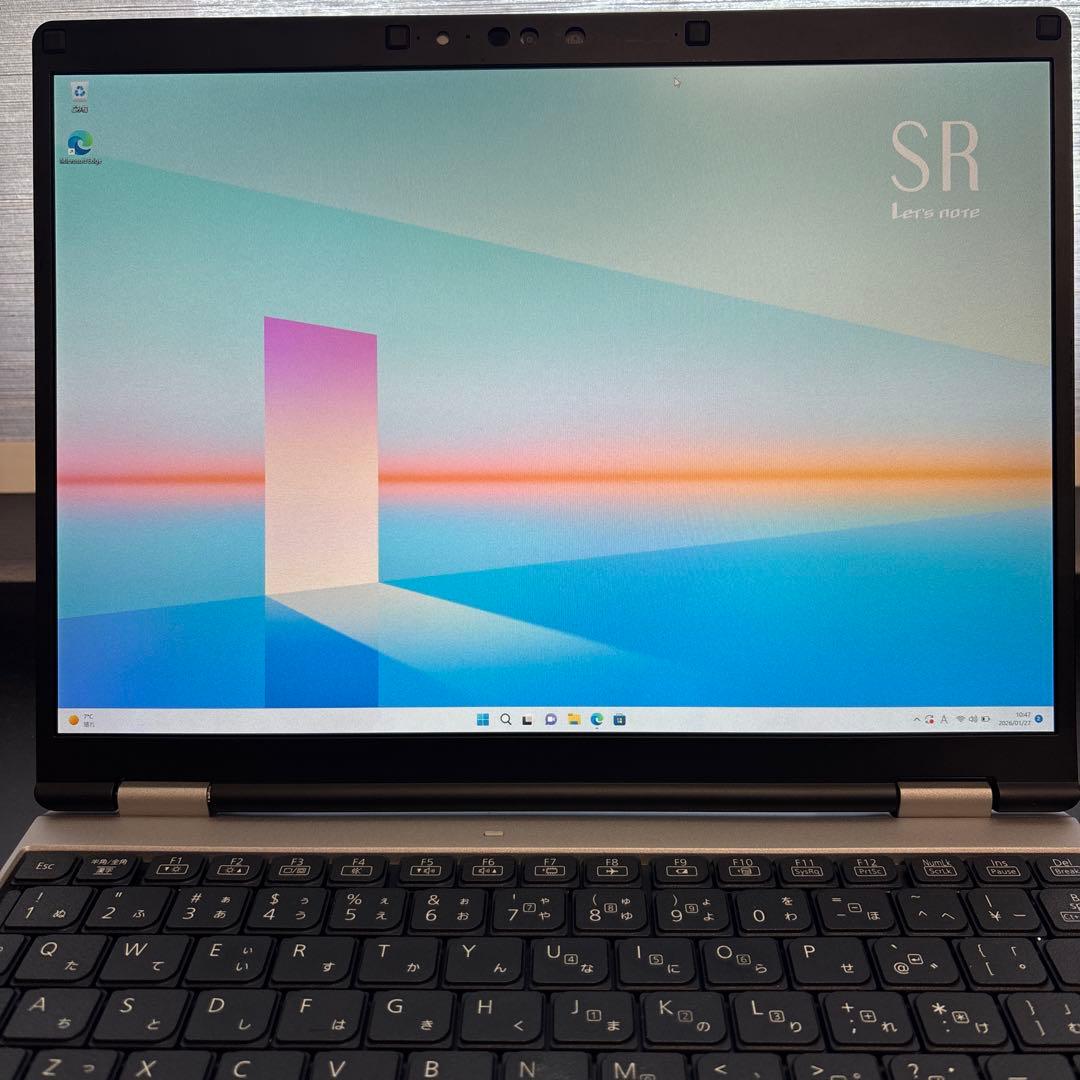 【新品液晶】レッツノート CF-SR4 第13世代i5/16GB/現行品/美品