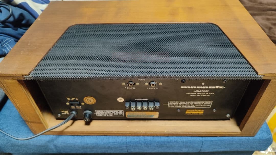 K*a様 marantz model 250 パワーアンプ 通電確認