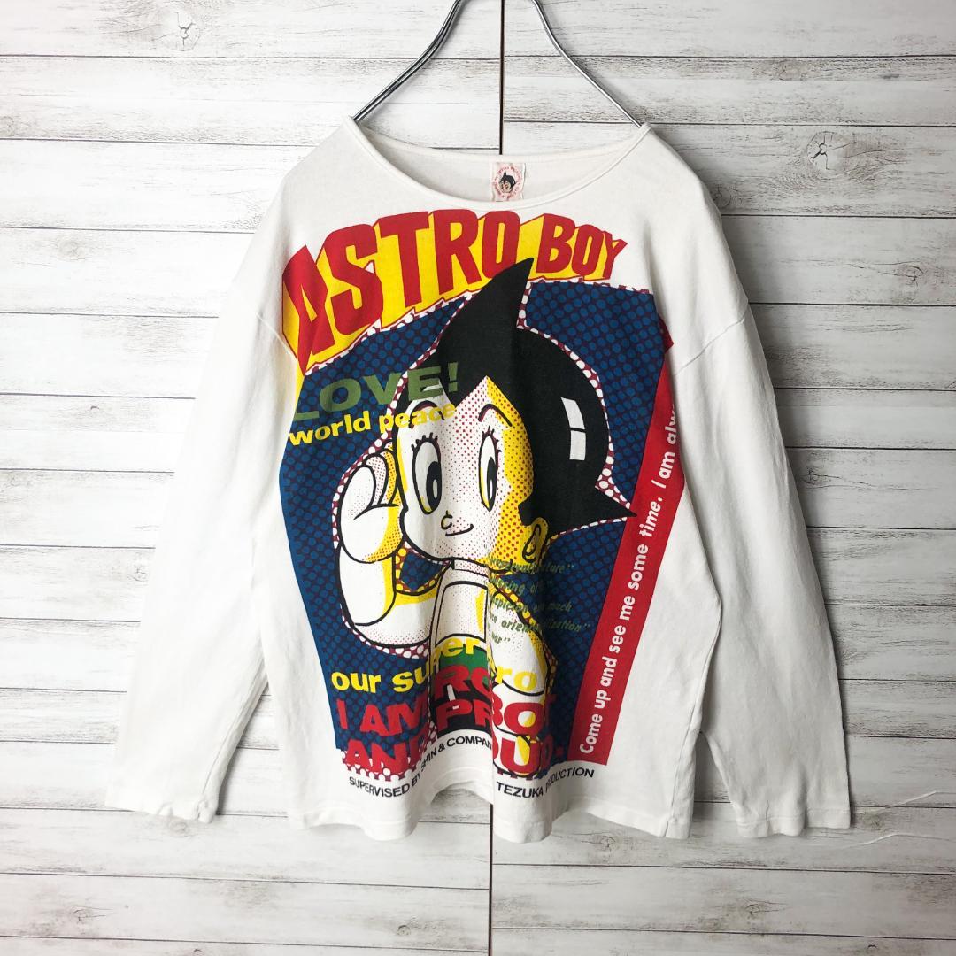 80s】 鉄腕アトム ロンT☆ リンドバーグ 渡瀬マキ着用 白 - メルカリ