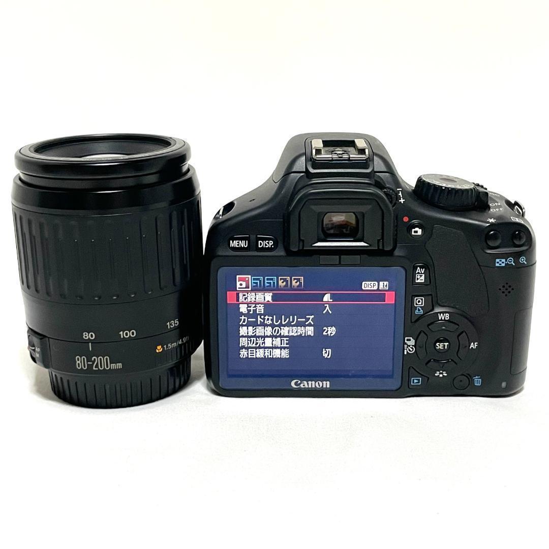 望遠デビュー❣️ Canon EOS Kiss X4 Wズームレンズセット