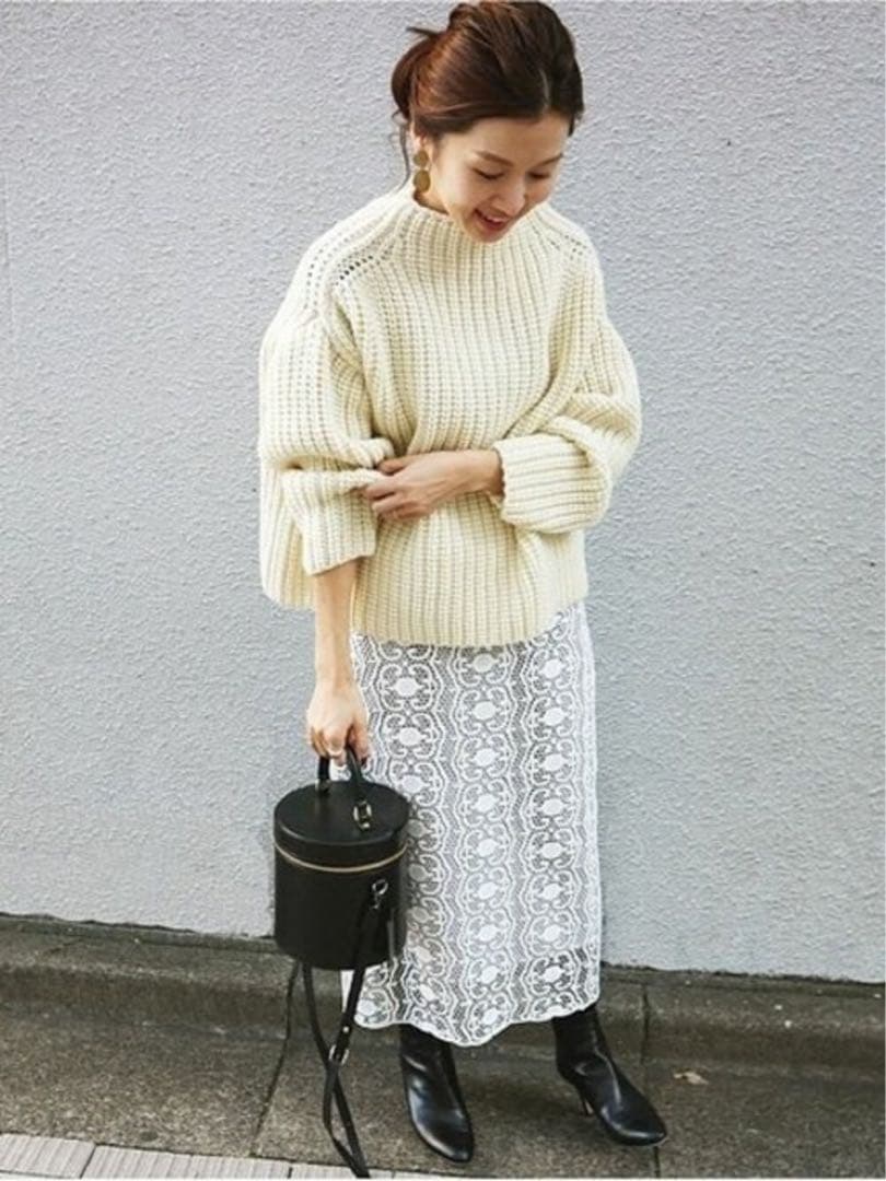 美品 IENA chere RICHMOND KNITWEAR ローゲージニット