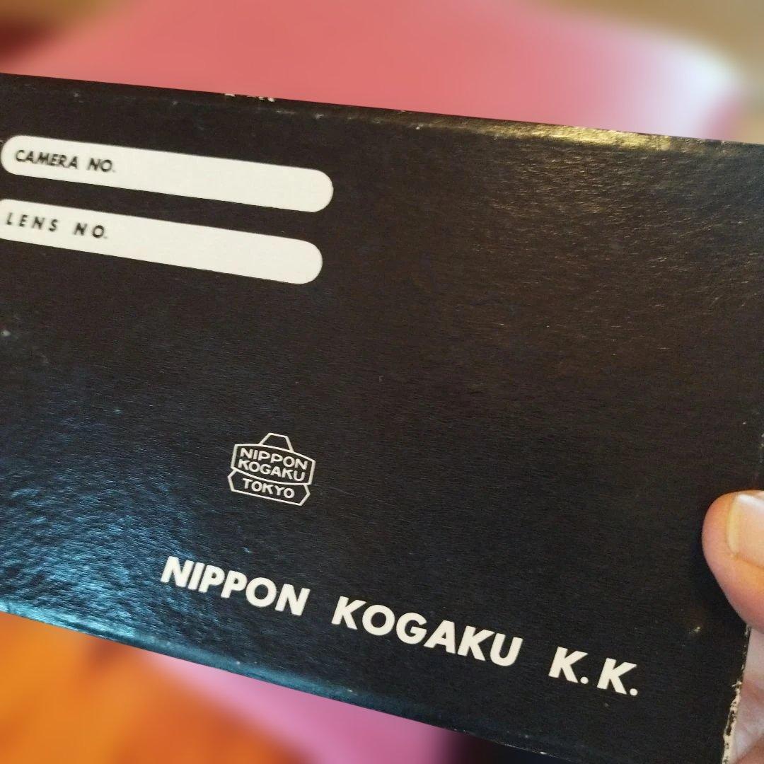 Nikon S2 空箱　保証書　説明書セット　カメラなし　昭和レトロ30年　希少