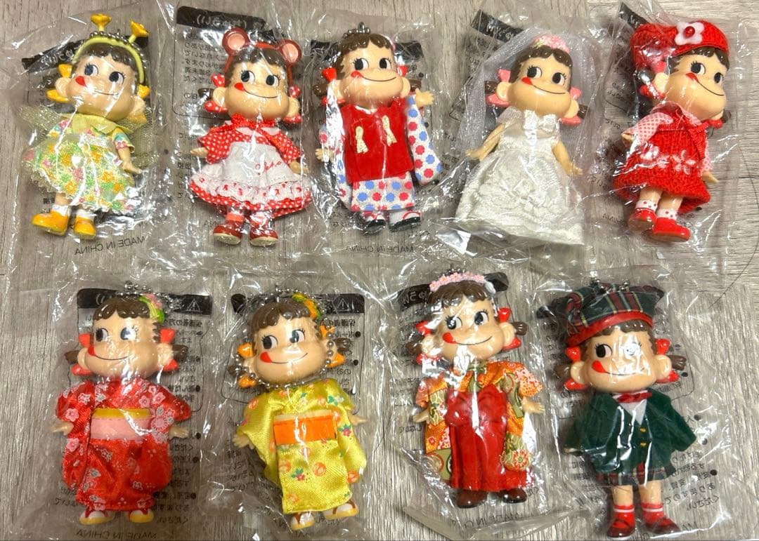 新品未開封 不二家ミルキーペコちゃん プリティペコちゃん アイドル