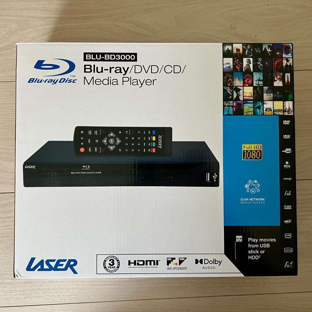 LASER BLU-BD3000 リージョンフリーBlu-rayプレーヤー