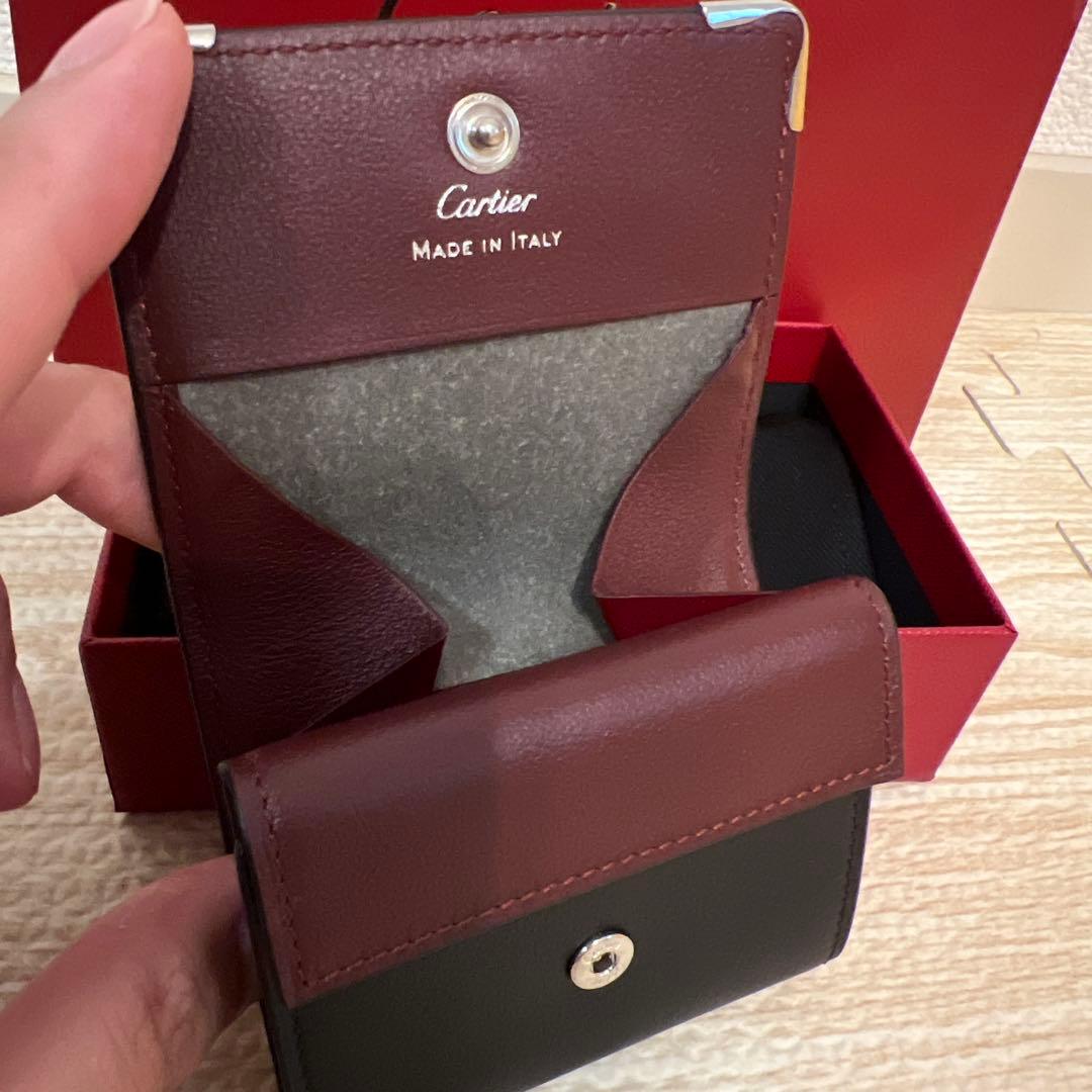 新品未使用】Cartier カルティエ コインケース 黒 - メルカリ