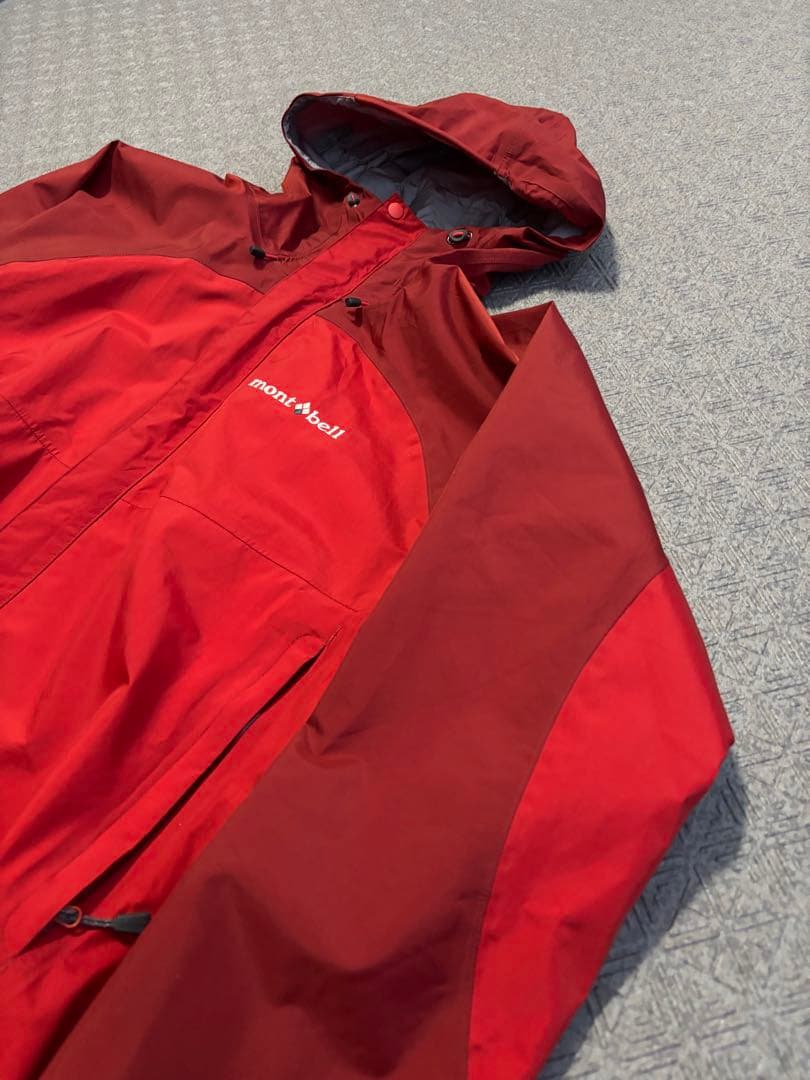 古着】mont-bell マウンテンパーカー レッド テック系 y2k - メルカリ