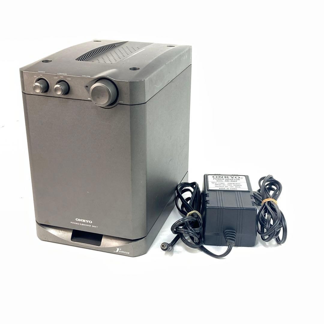 ONKYO パワードサブウーファー SKW-7 - メルカリ