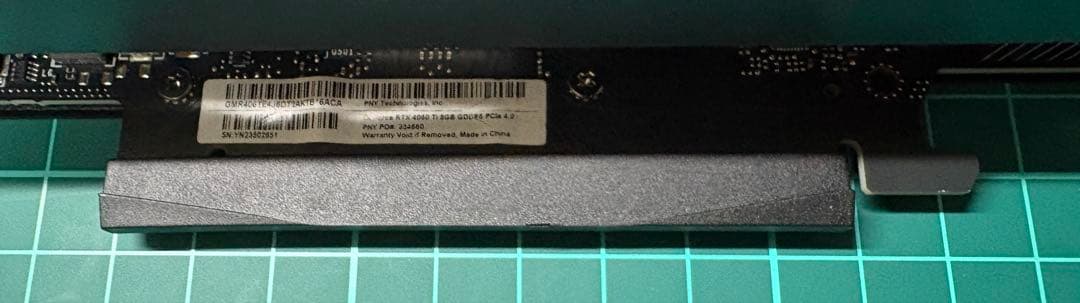【付属品完品】PNY GeForce RTX 4060 Ti 8GB