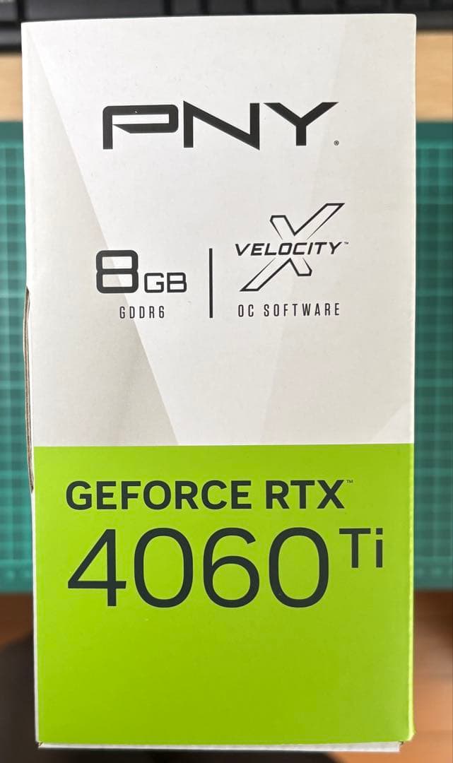 【付属品完品】PNY GeForce RTX 4060 Ti 8GB
