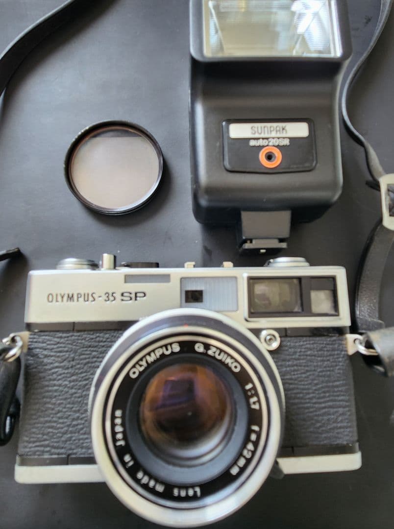 オリンパス Olympus 35 SP フィルムカメラ& ストロボ付き