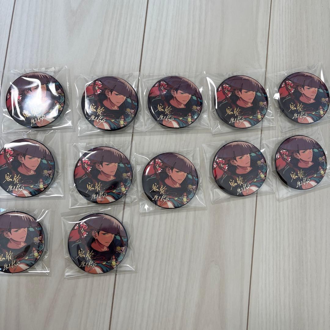 あんさんぶるスターズ！ 鬼龍紅郎 缶バッジ - メルカリ