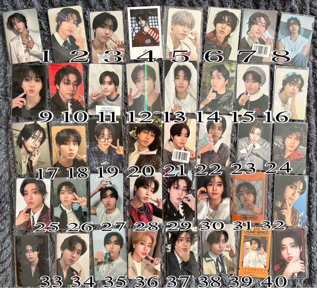 straykids ハン トレカ まとめ売り コメントください - メルカリ