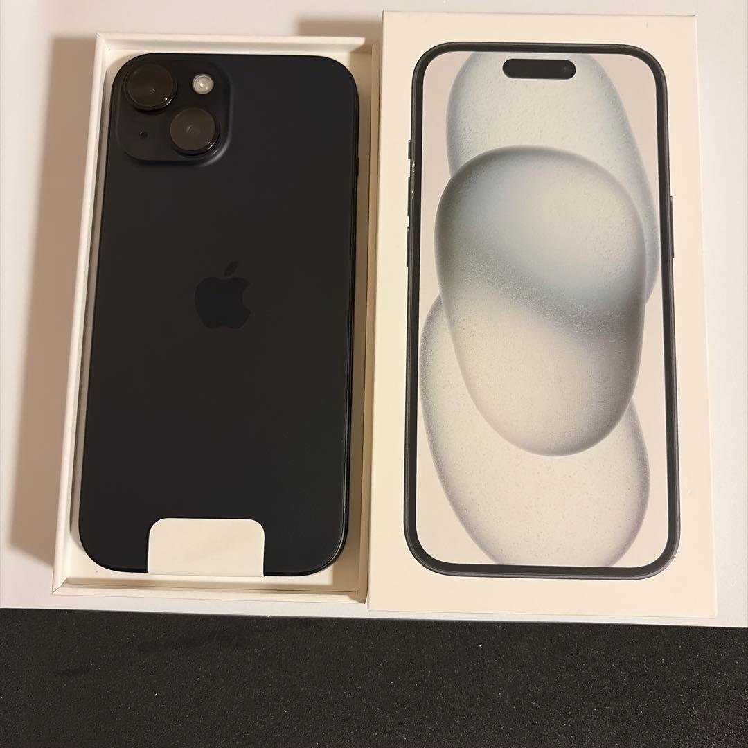 Apple iPhone 15 ブラック　128GB SIMフリー
