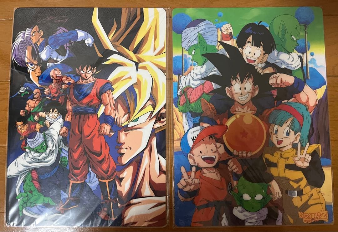 ⭐︎希少⭐︎ レトロ ドラゴンボールZ 下敷き2枚 - メルカリ