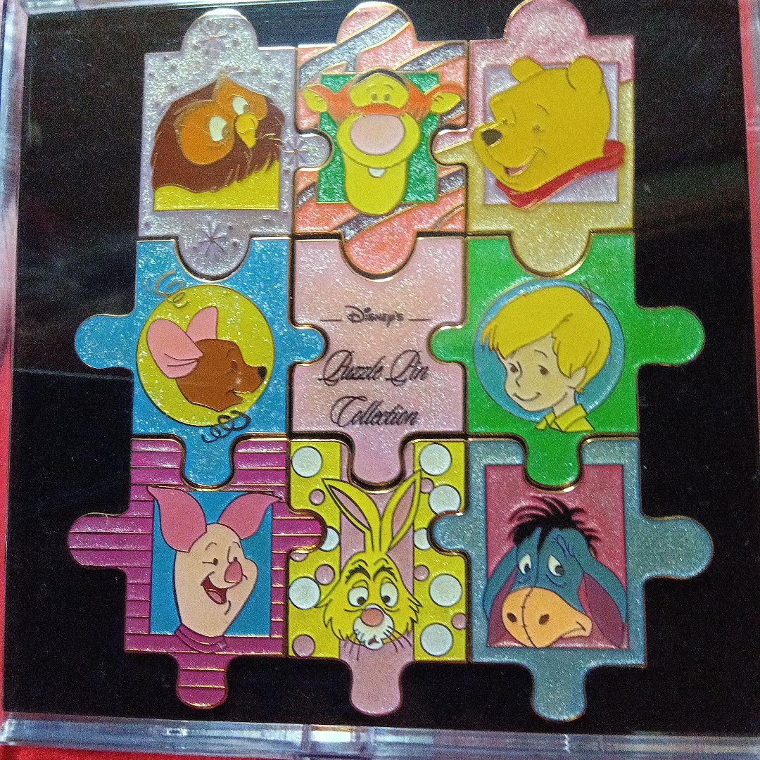 Disney Pin☆くまのプーさんと仲間ピンバッジセット☆1点