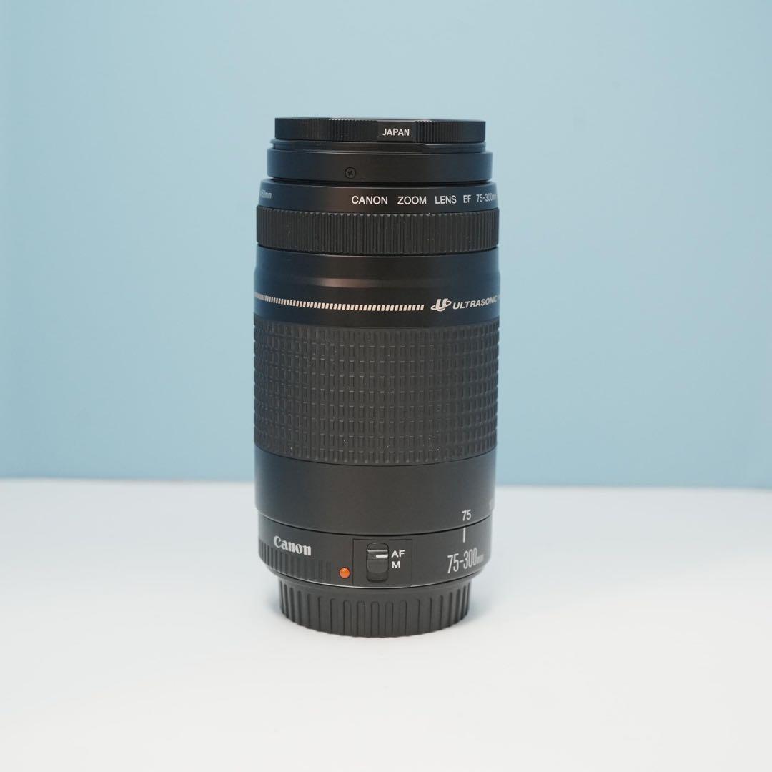 Canon純正 75-300mm 望遠レンズ 極美品 a4951
