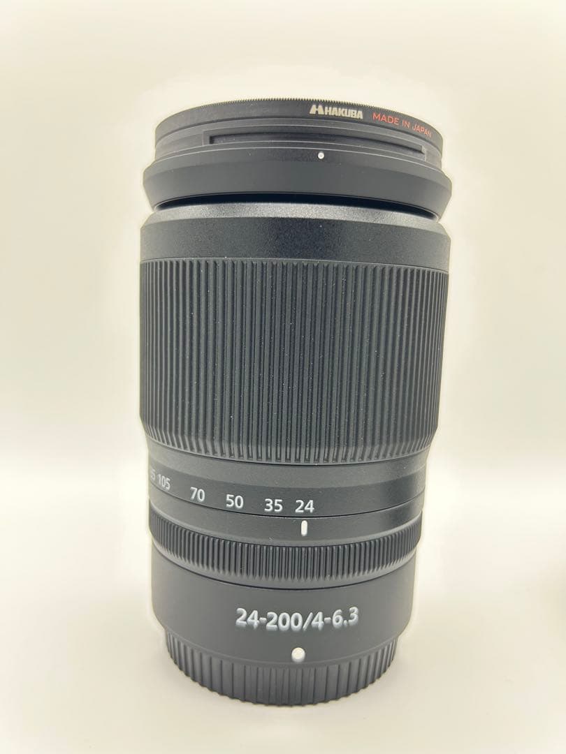 Nikon Nikkor Z 24-200mm f/4-6.3(フィルター付き)