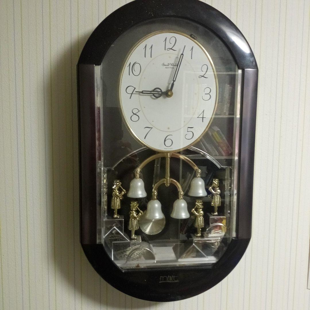 リズム時計 からくり 振り子時計 4MH688 ジャンク品 - メルカリ