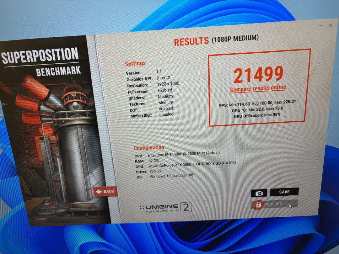 【GPU】動作確認済み RTX 3060 Ti 8GB ID:85A1