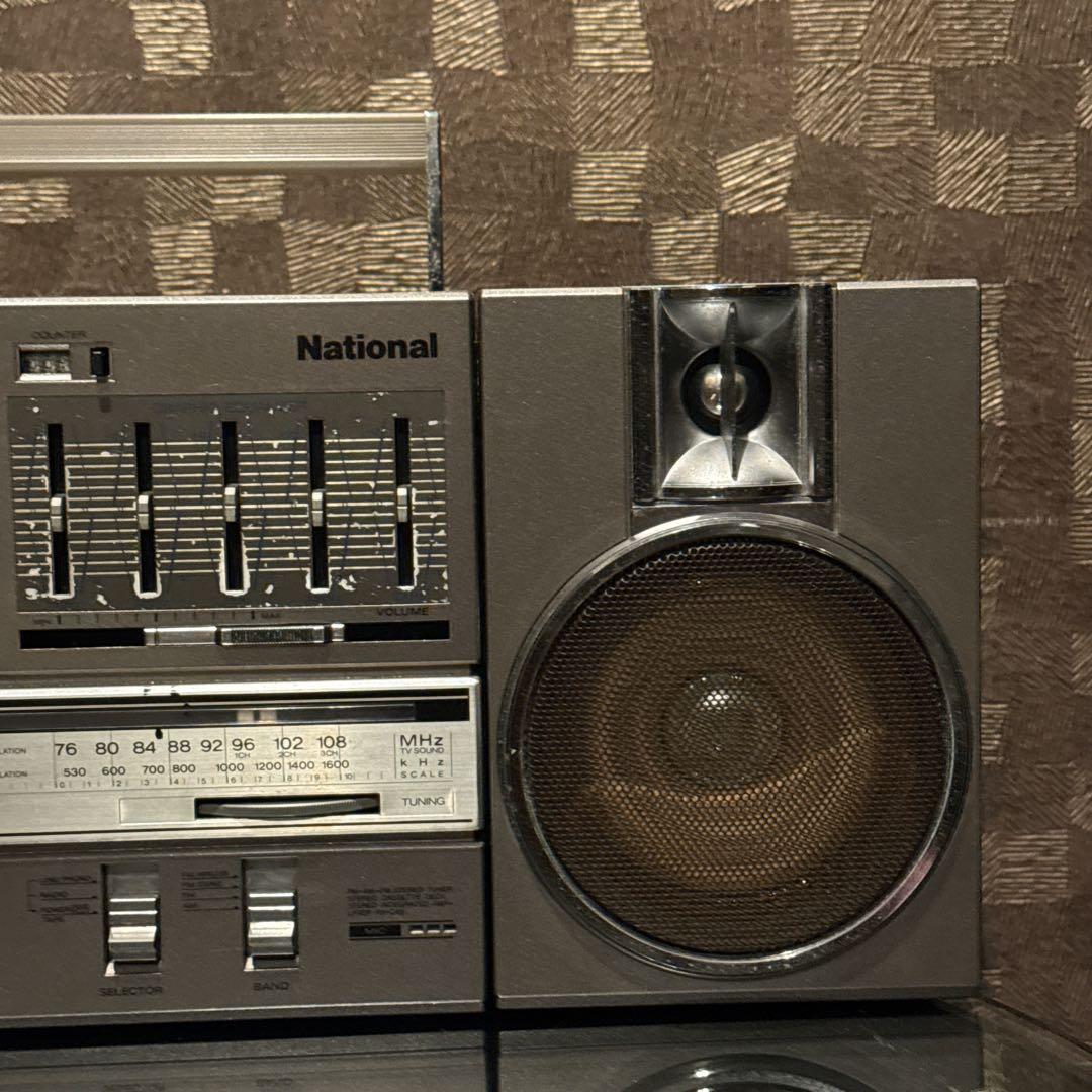 National RX-C45 分離型ラジカセ FM/AMラジオOK昭和レトロ