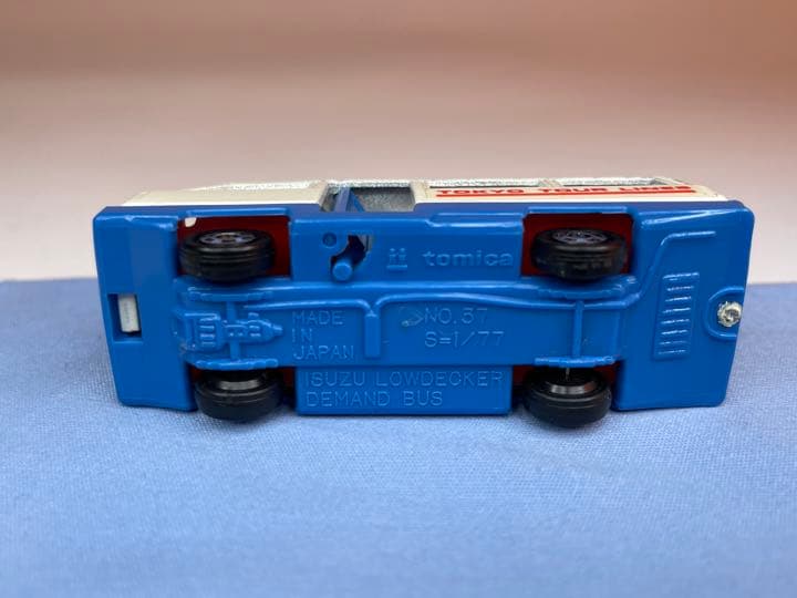 トミカ いすゞ ローデッカーデマンドバス 日本製 - メルカリ