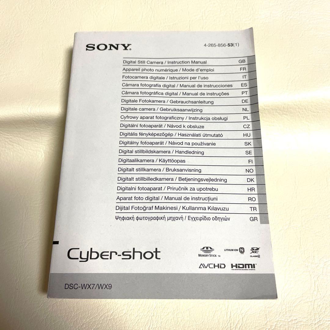 Sony DSC-WX7 海外版　元箱付