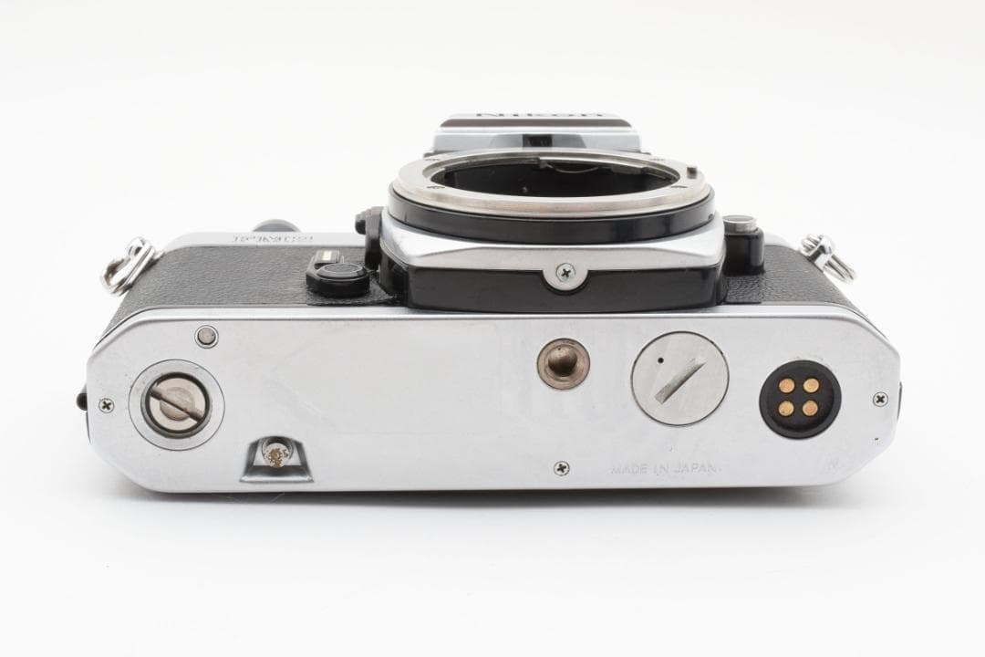 良品 NIKON NEW FM2 シルバー　フィルム　モルト新品交換済 B344