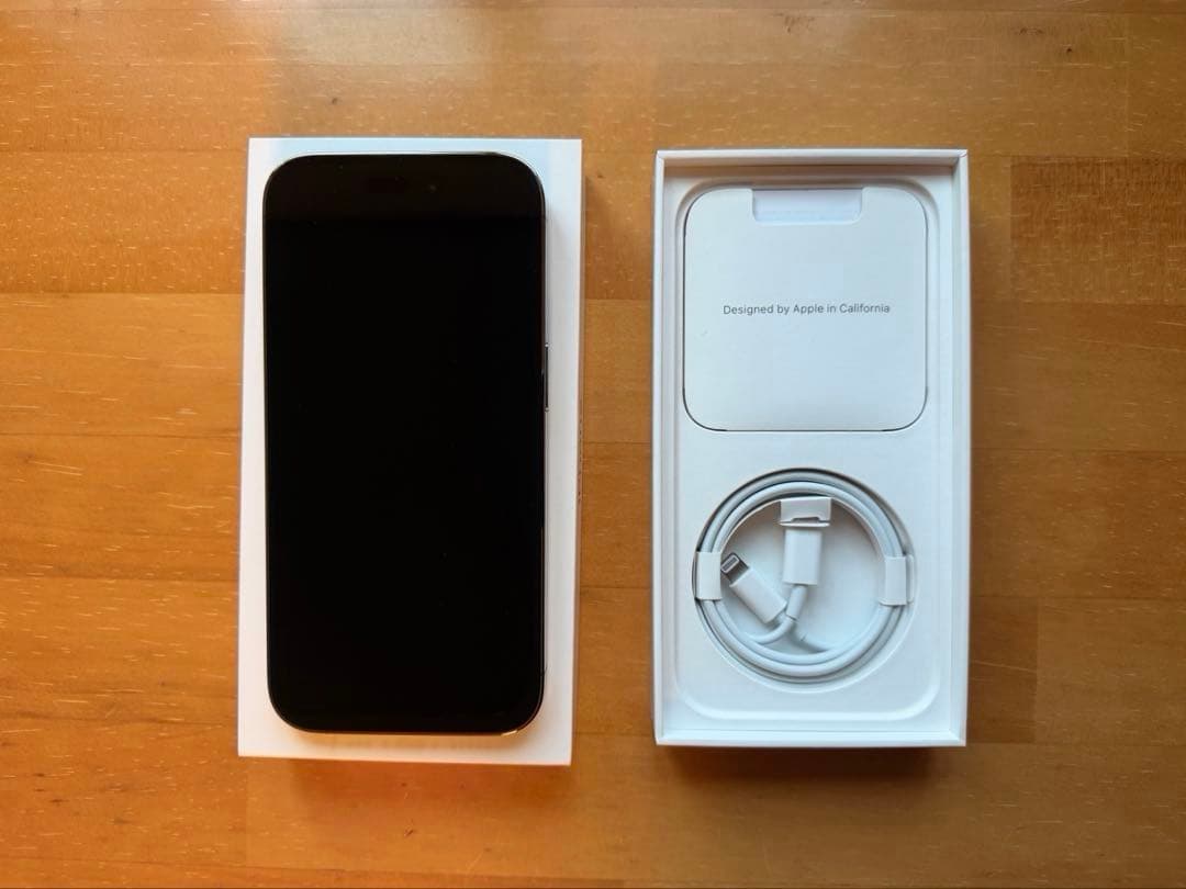 【付属品未使用】iPhone 14 Pro 256GB ディープパープル