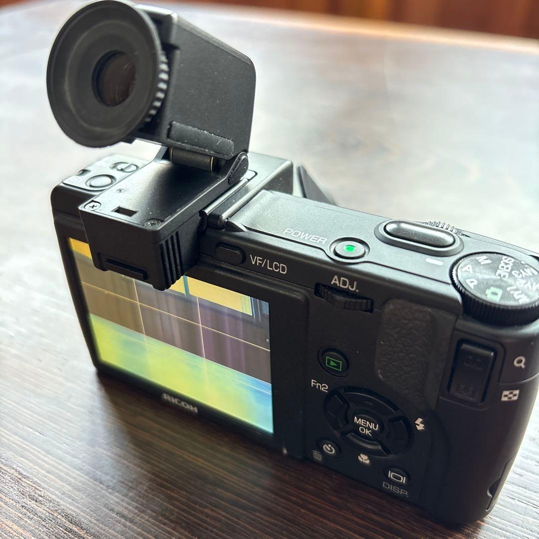 RICOH リコー GX200 自動開閉キャップ付　VF-1ファインダー付き