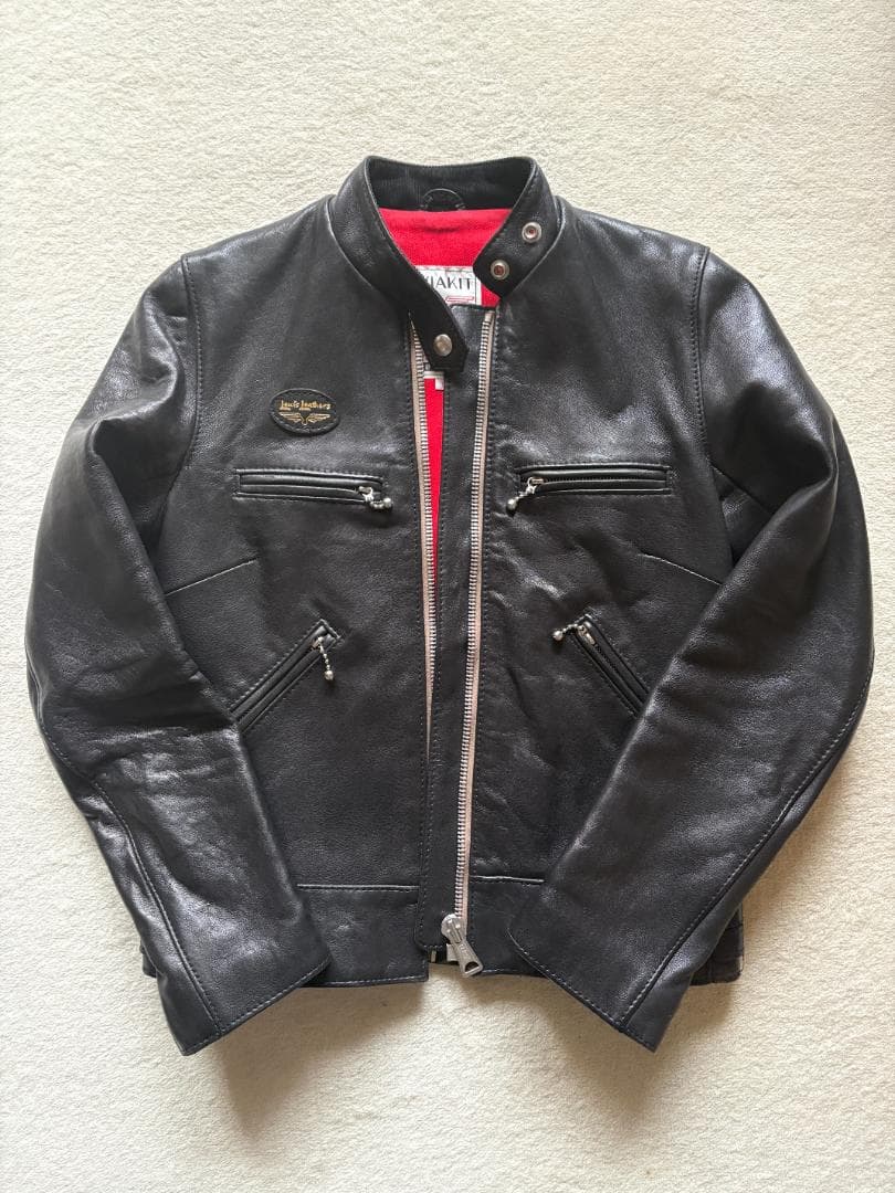Lewis Leathers ルイスレザー シングルライダースジャケット - メルカリ