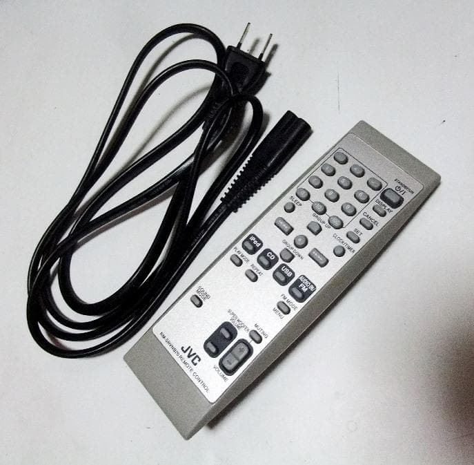 ビクター JVC RV-NB70-B リモコン 電源コード