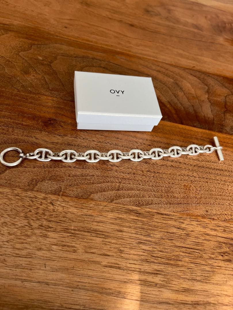 週末限定値下げ OVY Silver Anchor Chain Bracelet - メルカリ