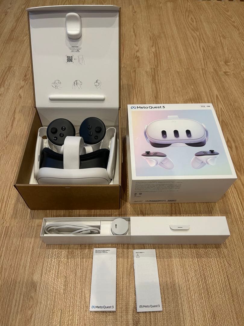  Quest 3 512GB ヘッドセット コントローラーセット Amazon.co.jp: Meta Quest 3 512GBセット シリコン接顔部付き : ゲーム