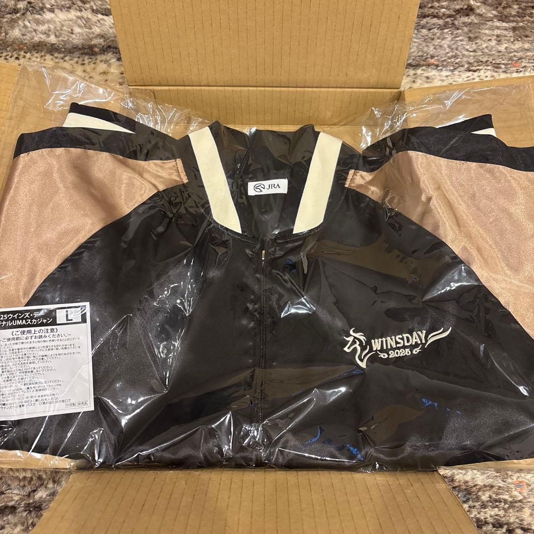 JRA 2025ウィンズ・デー A賞オリジナルUMAスカジャン Lサイズ - メルカリ