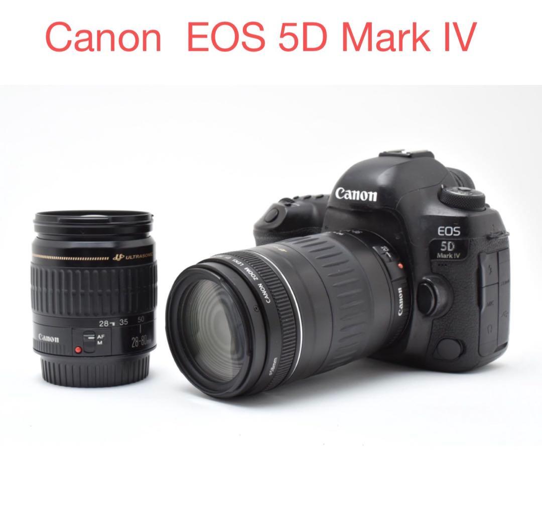 Canon EOS 5D Mark IV標準&望遠ダブルレンズセット Canon EOS 5D Mark IV標準&望遠ダブルレンズセット - メルカリ