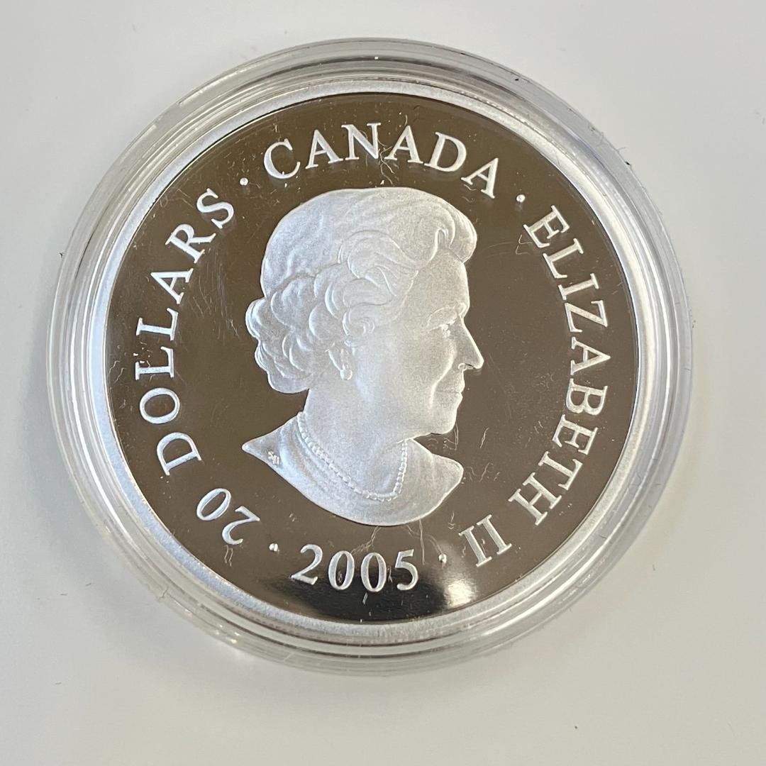 カナダ王立造幣局発行 国立公園コレクション 20ドル銀貨 2005年 - メルカリ