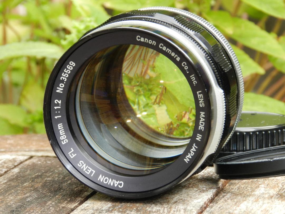 即撮影可　Canon FL 58mm f/1.2 レンズ