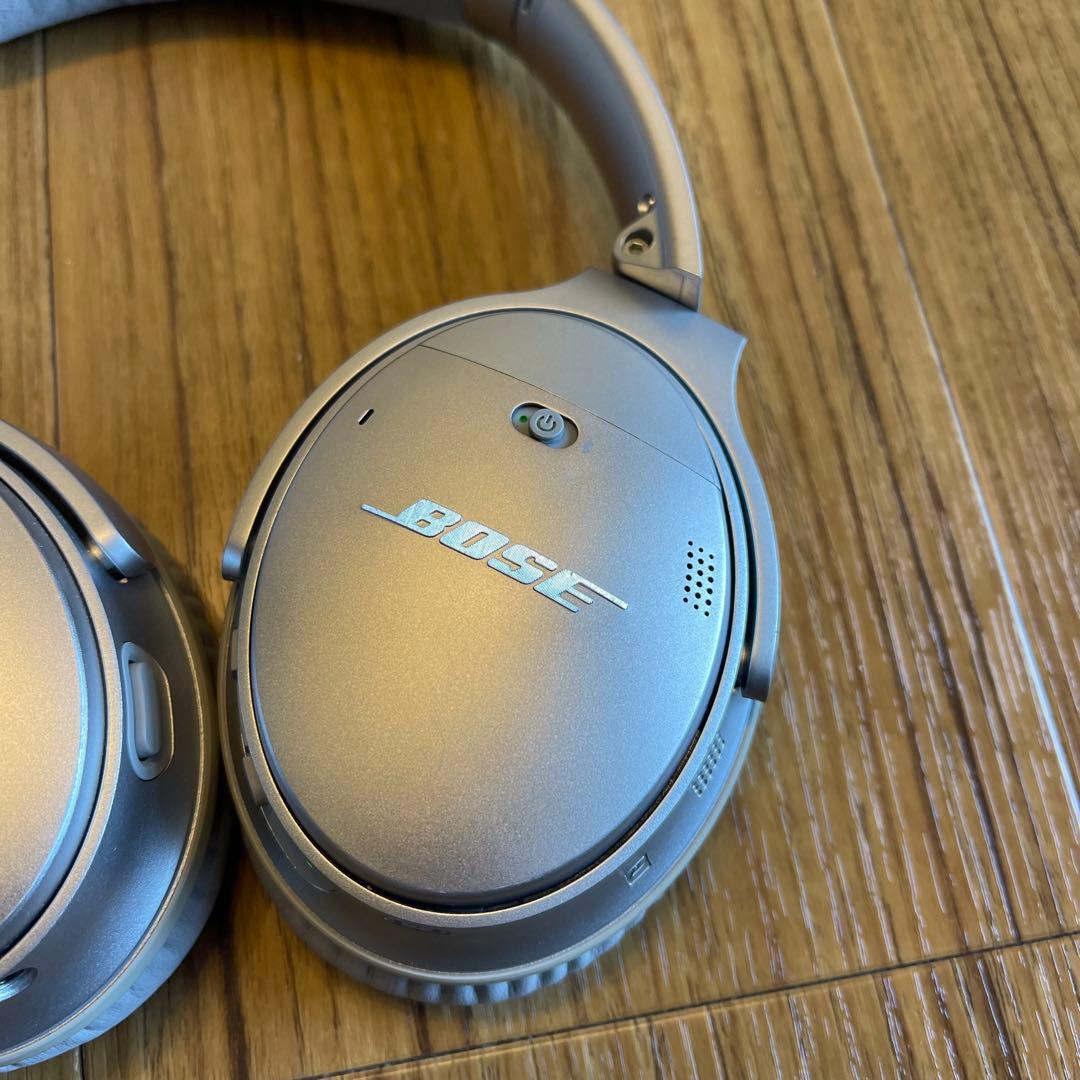 美品！BOSE QUIETCOMFORT35 ll シルバー ヘッドホン