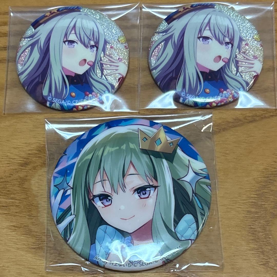 プロセカ 缶バッジ 寧々 ワンマジ 草薙寧々 コネライ グリ缶