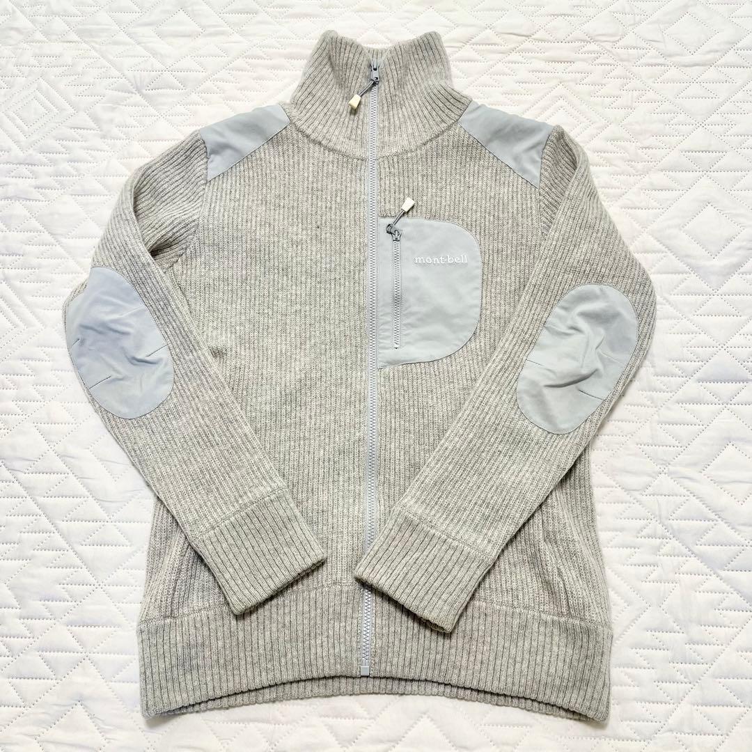 【美品】mont-bellモンベル ミッテルレギ フルジップ セーター 1106759_bk.webp