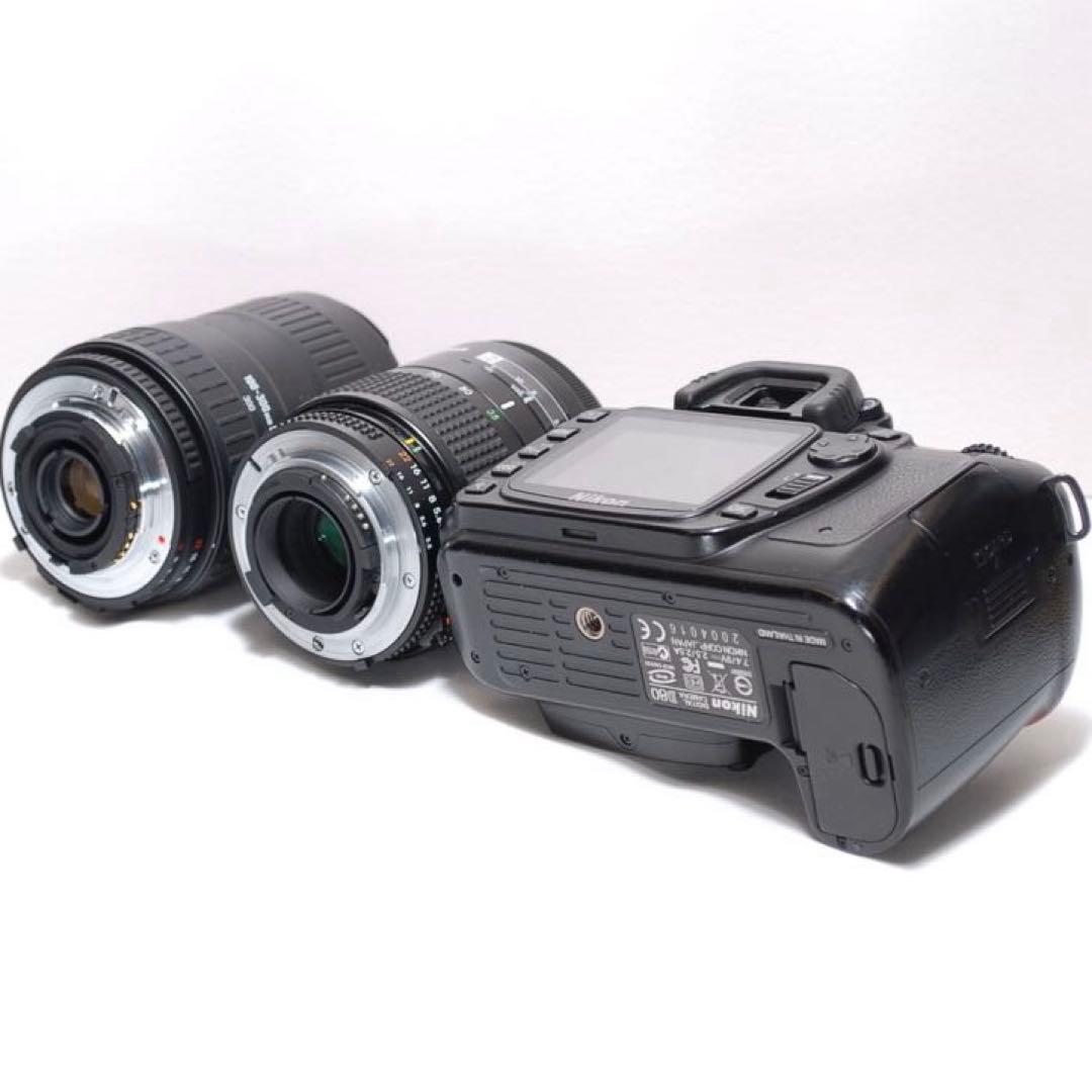 ✨スポーツ観戦におすすめ✨Nikon D80 ✨ ダブルレンズ✨スマホ転送可能✨