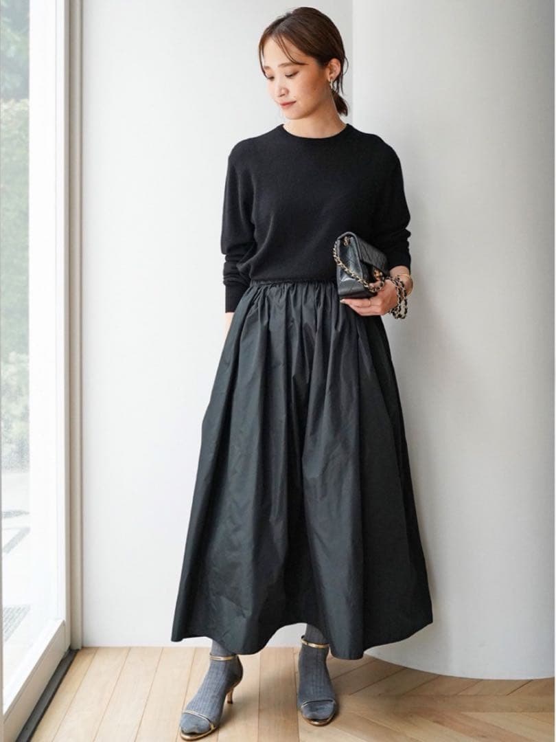 ドゥーズィエムクラス ドラマティックギャザースカート