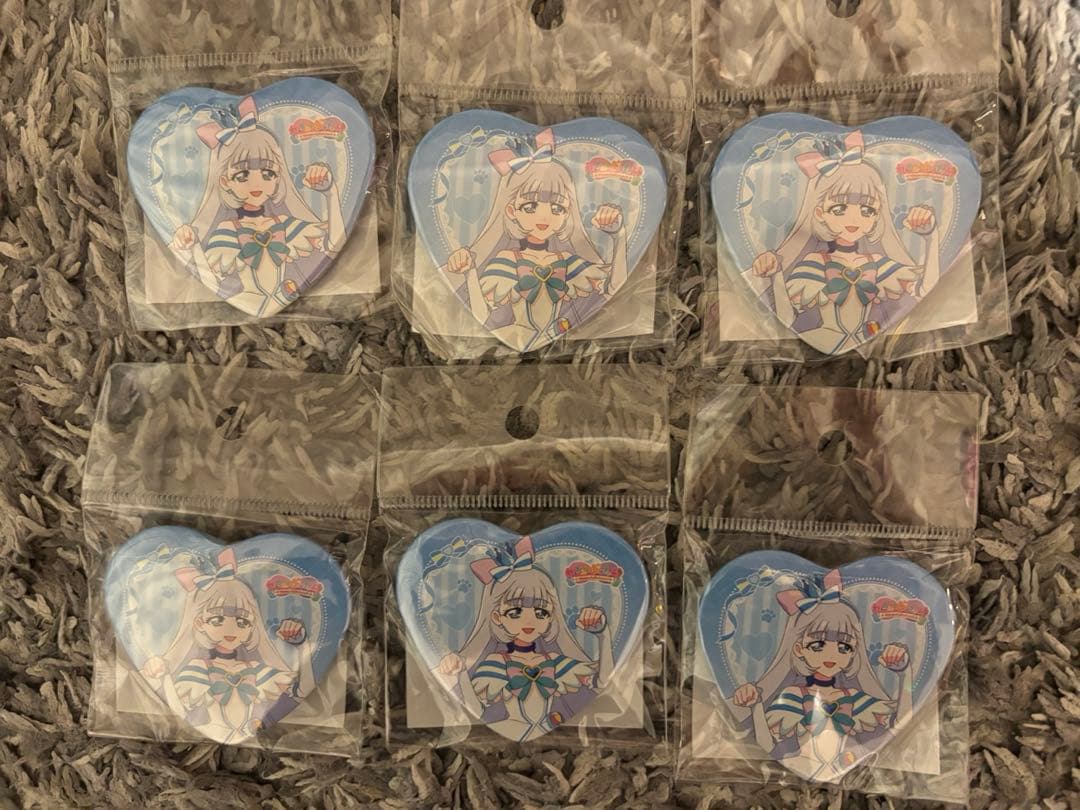 キュアニャミー おえかき缶バッジ 8点セット 未使用