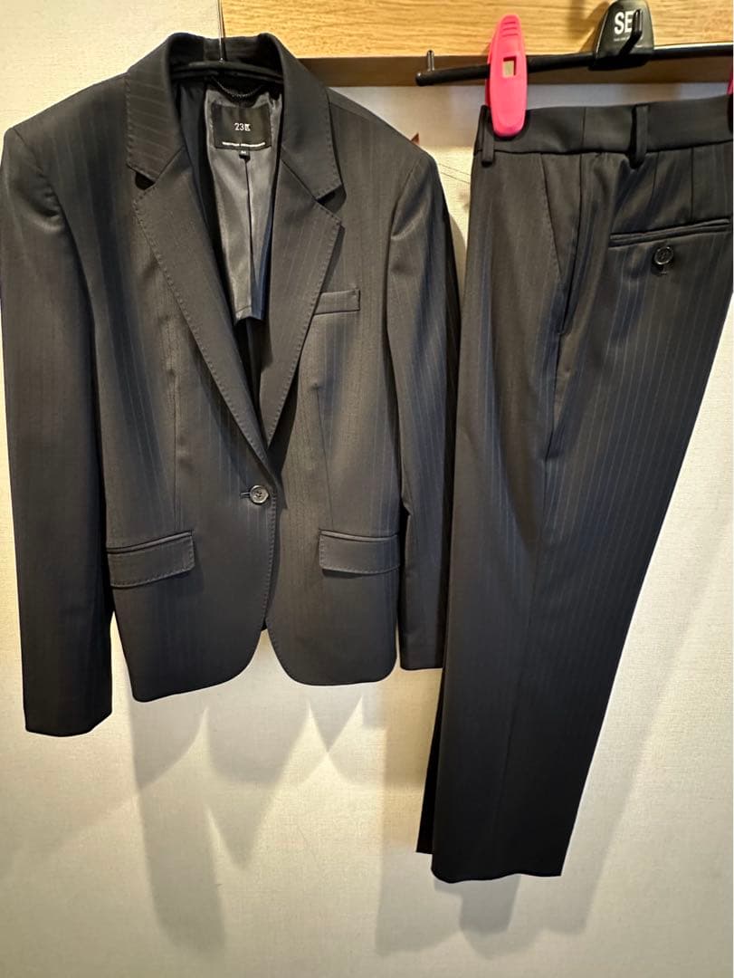 23区S ファインネスウールスーツ　上下セット セットアップ対応】ファインネスウール 一つ釦 ジャケット / 23区