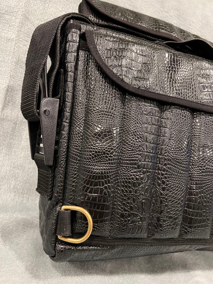 激レア BULL ORIGINAL レザーショルダーバッグブラック