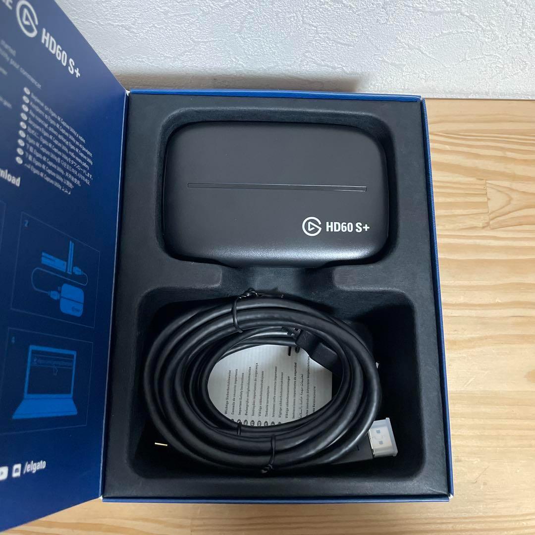 【美品】Elgato HD60 S+ 外付けキャプチャーボード キャプチャカード
