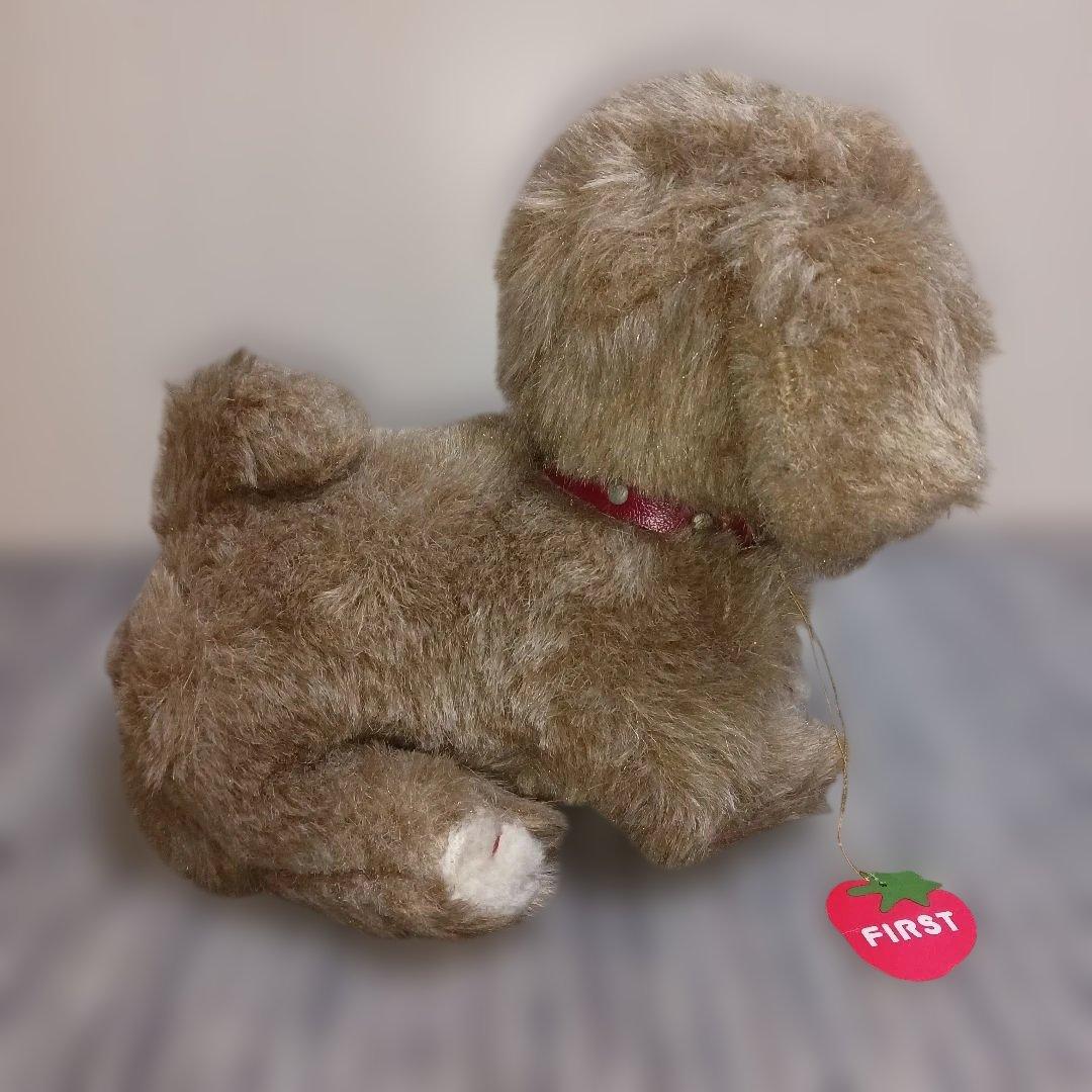 レトロ ファースト社 仔犬の花ちゃん ぬいぐるみ 犬 イヌ - メルカリ