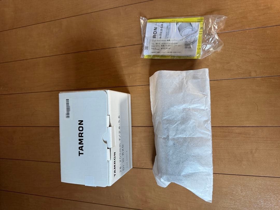 TAMRON28-200mmF/2.8-5.6 Di III RXD SONY用